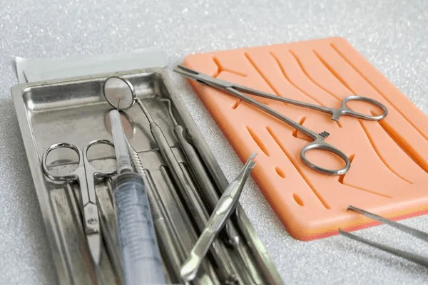 Tipos de sutura en odontología